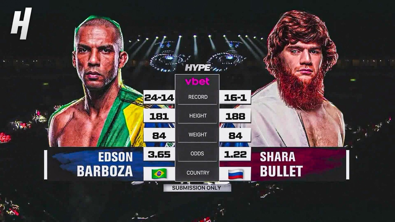 Edson Barboza vs Shara Bullet - FULL FIGHT HIGHLIGHTS 🔥 Hype Fighting Championship