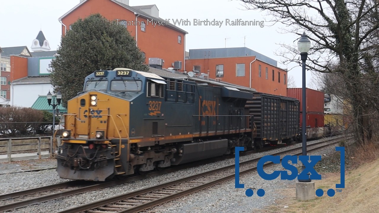 Birthday(ish) Railfanning (3/7/26)
