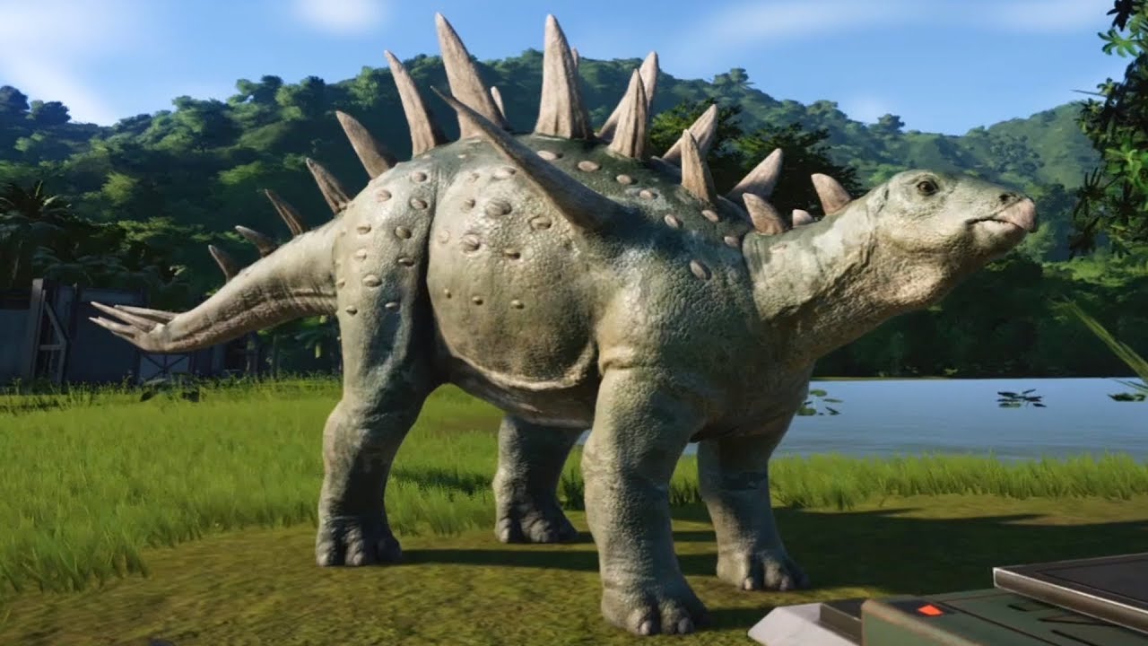 Jurassic World Evolution - Chungkingosaurus Gameplay (PS4 HD) [1080p60FPS]