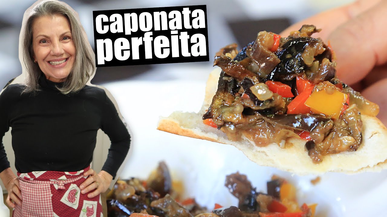 A MELHOR CAPONATA DO MUNDO | COZINHANDO COM A MINHA MÃE | TNM Vegg