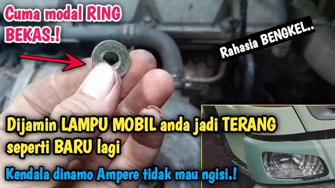 Cara mengatasi DINAMO AMPERE tidak mau NGISI
