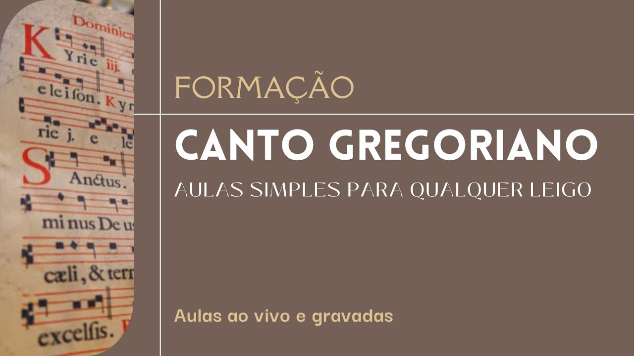 Aula Inaugural Canto Gregoriano