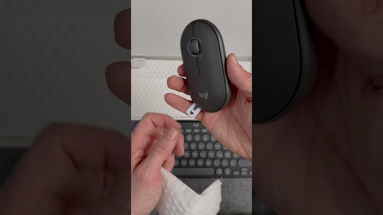 Unboxing 📦 PEBBLE 2 COMBO FOR MAC ⌨️🖱️by Logitech #shorts #logitech #pebble2combo