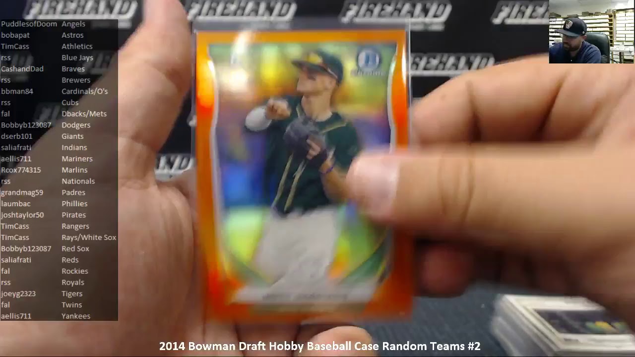 Firehand Cards Live Streaming Group Break Card Show !