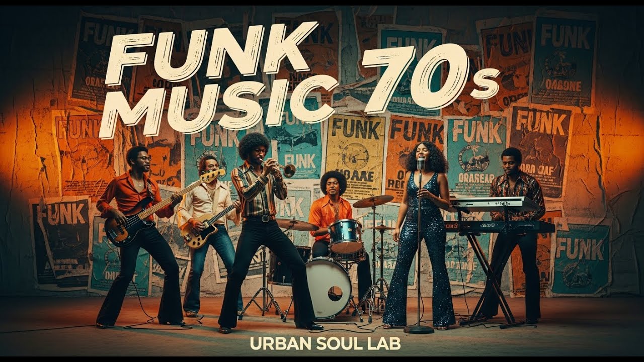 Classic 70s Funk Groove 🎶 Soul Radio Background Music Mix