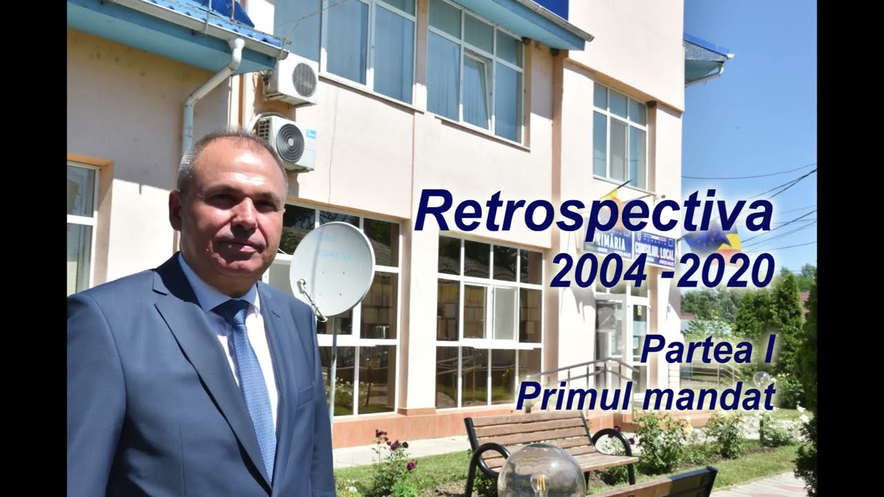 Retrospectiva 2004 - 2020 - Partea I,  Primul mandat - Comuna Ghidigeni