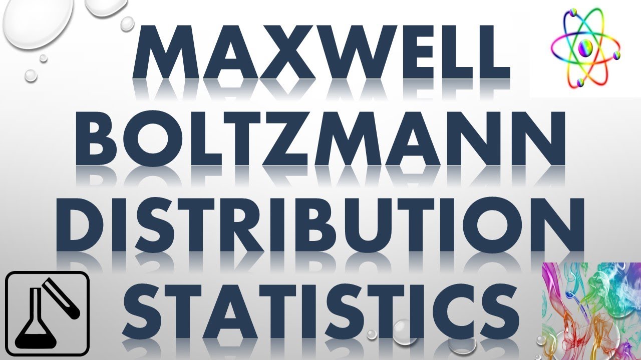 MAXWELL BOLTZMANN DISTRIBUTION STATISTICS
