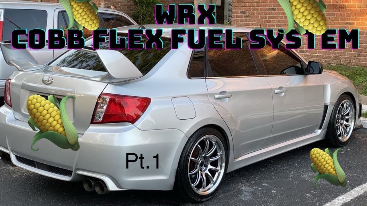 2011 Subaru WRX Cobb Flex Fuel Kit Installation. Part 1.