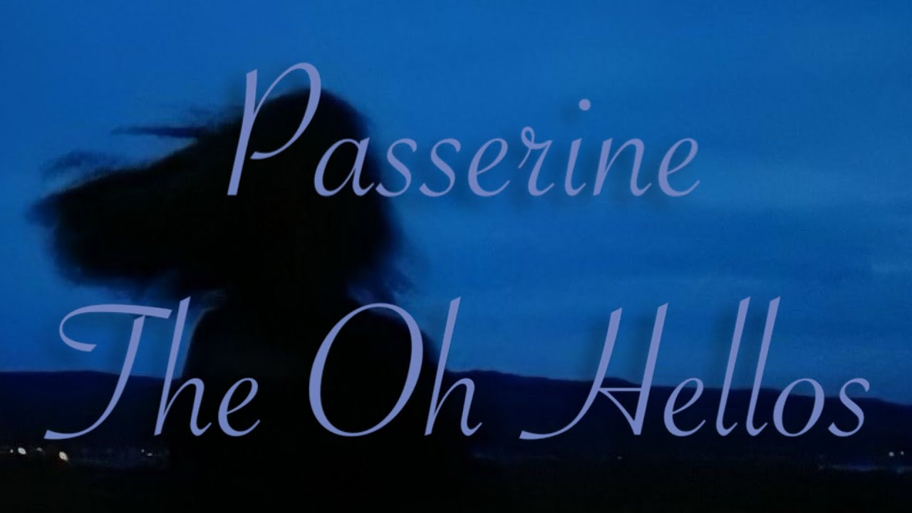 Passerine - The Oh Hellos (Acapella) REMAKE THREE YEARS LATER