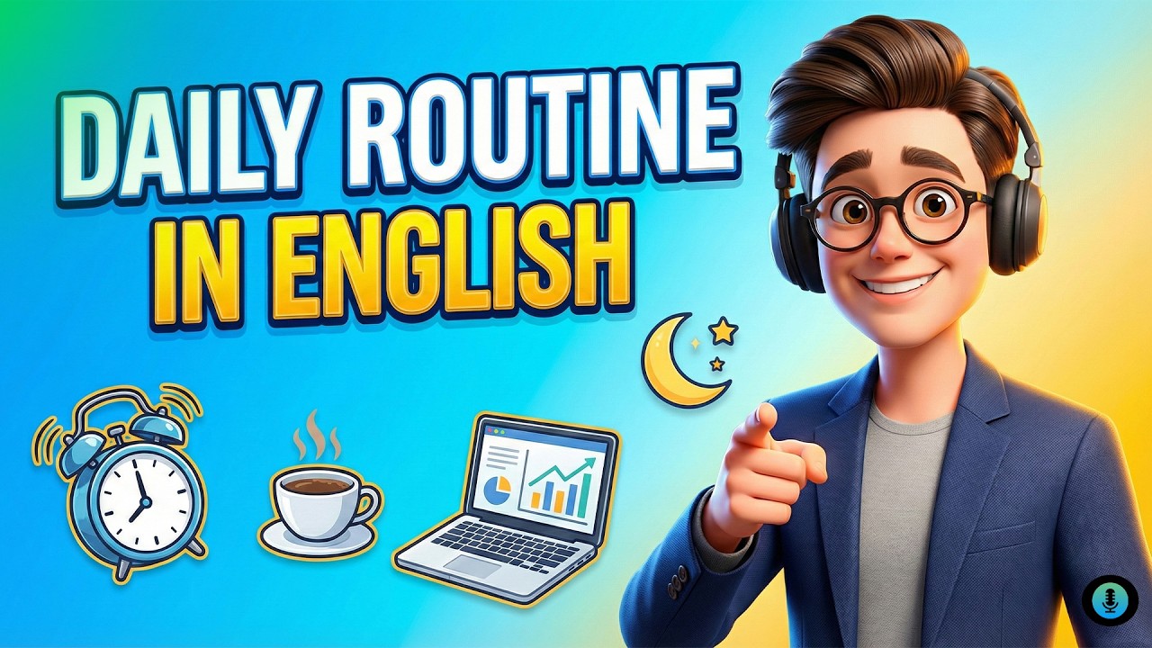 ⭐️ Speak About Your Daily Routine Confidently | Beginner English Conversation