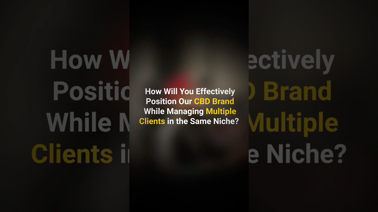 Market Domination & Positioning CBD Brands  #cbdmarketingagency #cannabismarketing