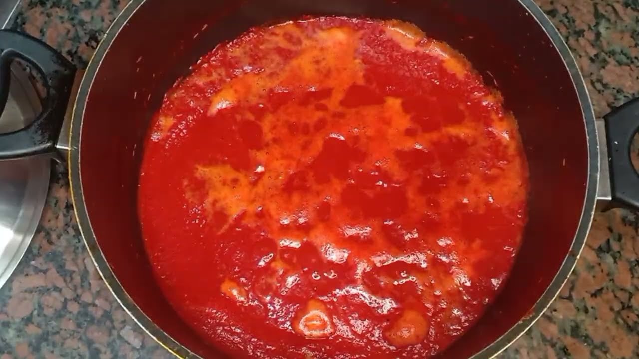 صلصة حكاية من غير ولا طماطماية...وطريقة تخزين متخطرش على البال😋❤️