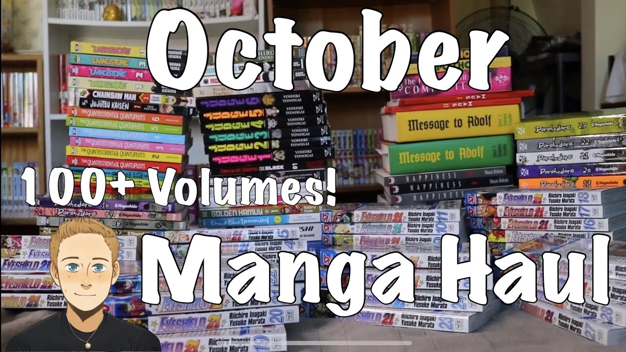 Massive October Manga Haul : Dorohedoro, Eyeshield 21, etc