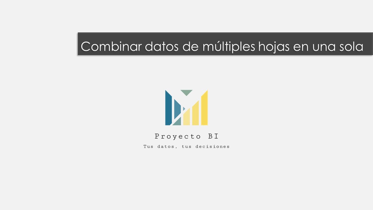 Como consolidar datos de distintas hojas en una sola google sheet