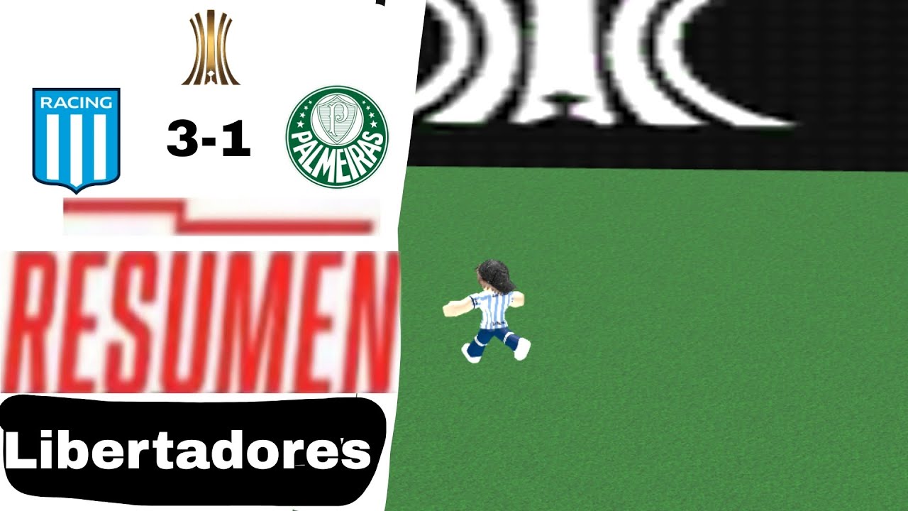 RESUMEN: Racing Club 3-1 Palmeiras: RACING GANO A PALMEIRAS POR GOLEADA! (No pudo grabo todo)