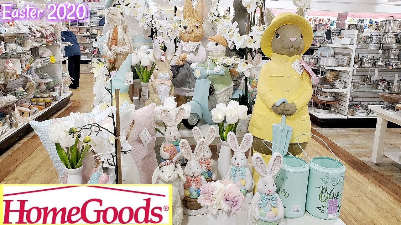HomeGoods * EASTER Decor 2020 * SHOP WITH ME