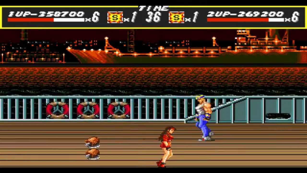 Streets of rage gameplay (hardest)