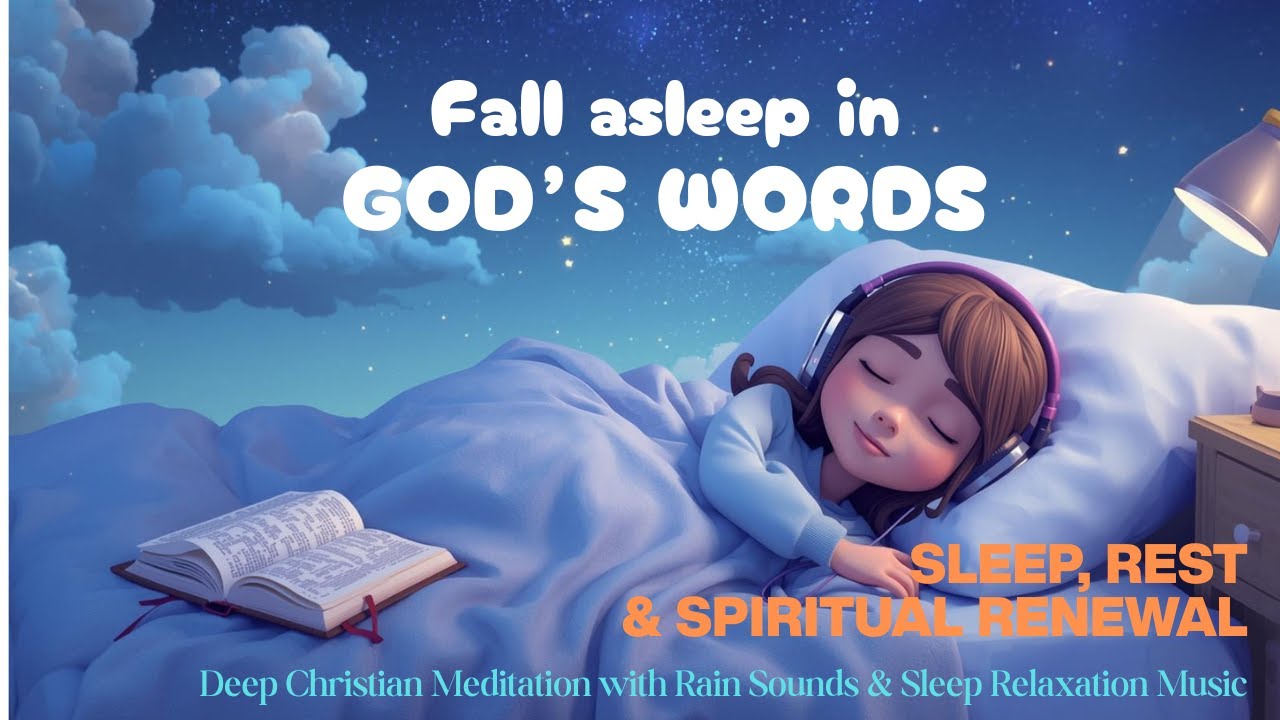 Relaxing Christian Worship Songs for Sleep | Rest under God’s protection as His Word brings peace