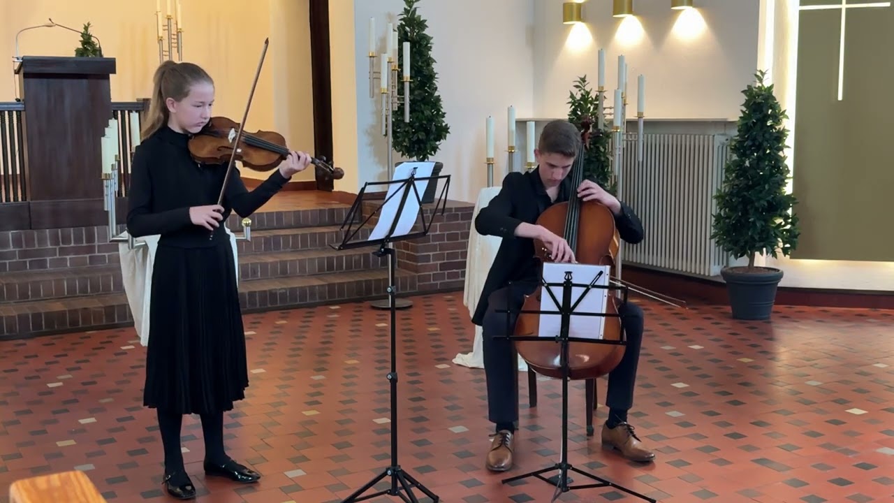 Adagio, Tomaso Albinoni, Violine, Cello und Piano
