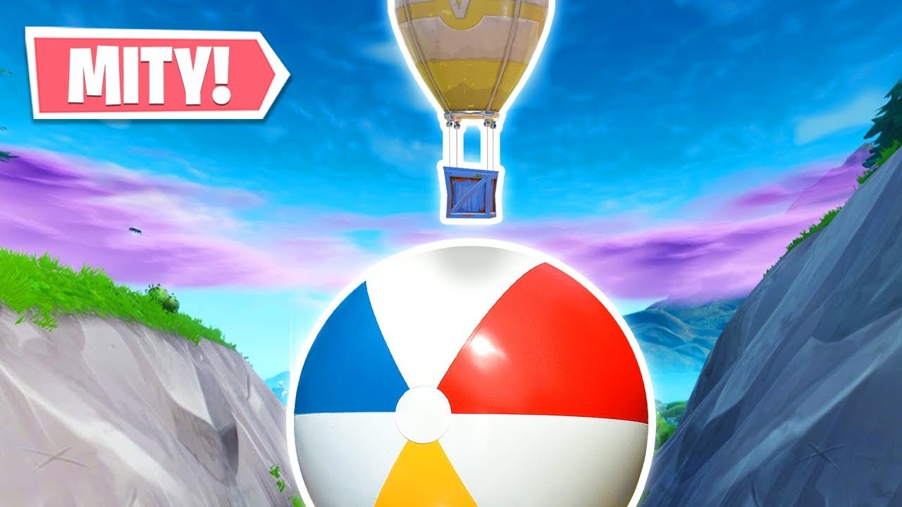 Co się stanie, gdy DROP wyląduje na PIŁCE PLAŻOWEJ? Pogromcy Mitów Fortnite!