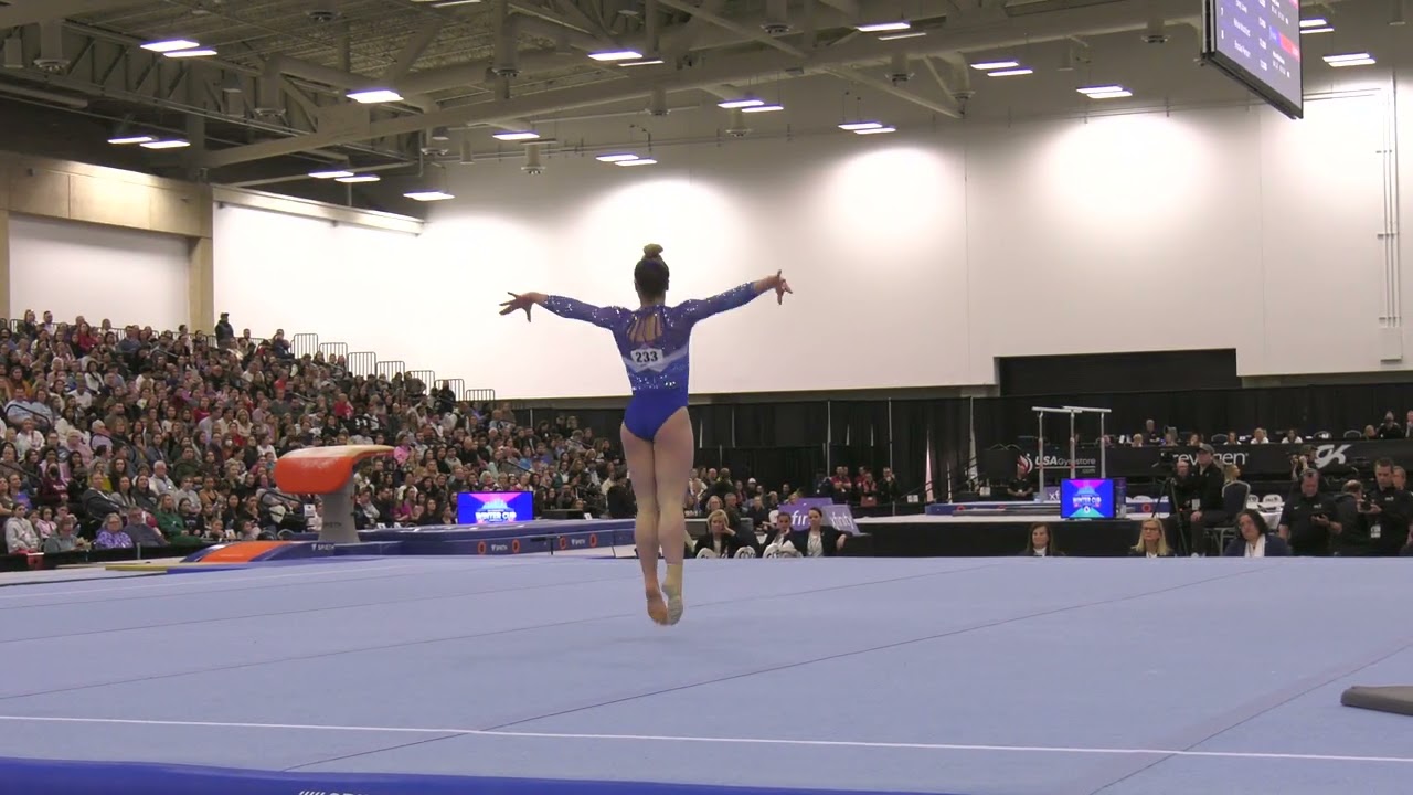 Nicole Desmond  - Floor Exercise -  2024 Winter Cup  - Senior Women
