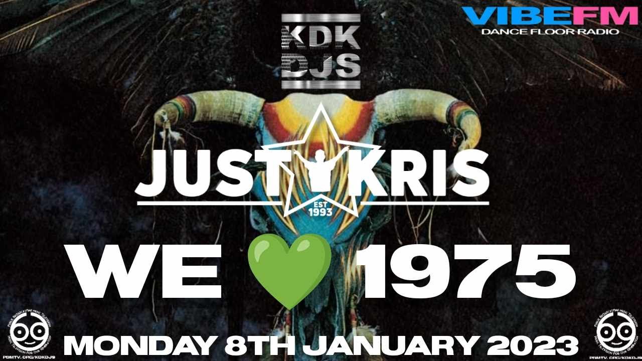We 💚 1975 - DJ JUST KRIS (08.01.24) #live #radioshow #1975 #1970s #1970smusic