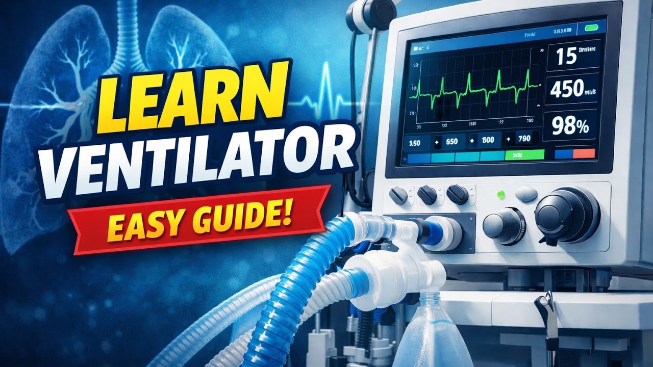 How a Ventilator Works: Step-by-Step Guide to Modes & Settings for Beginners