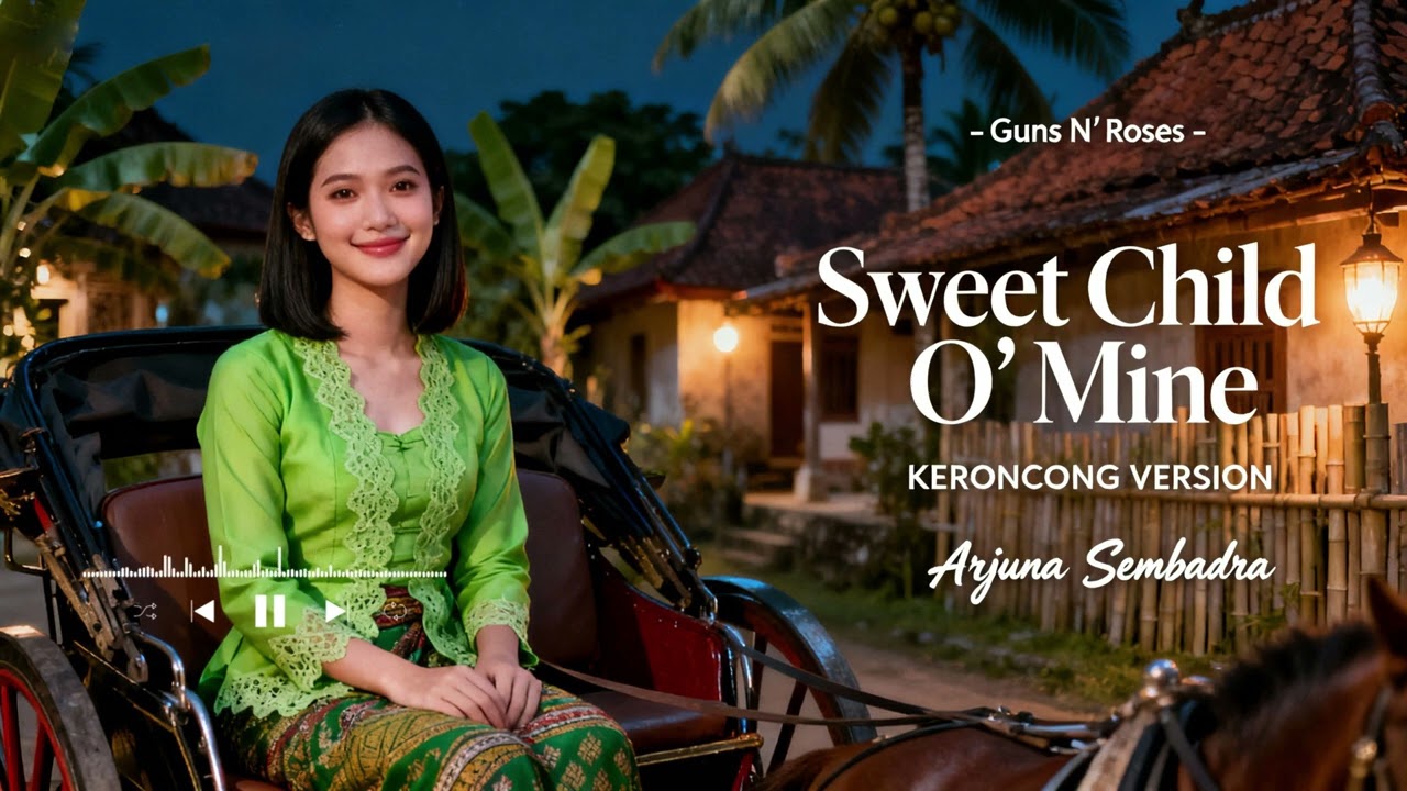 Guns N' Roses - Sweet Child O' Mine | Keroncong Cover (Arjuna Sembadra)