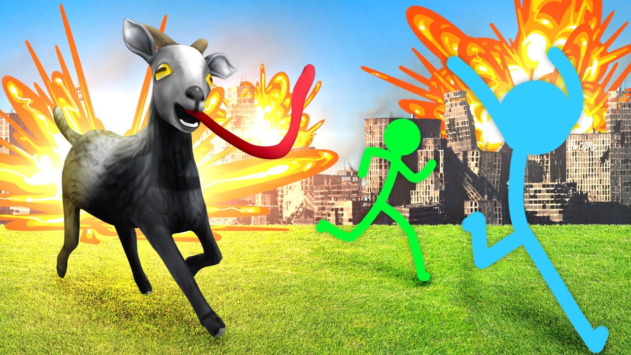 Mayhem, Explosions, and GOATS! | Goat Simulator 3