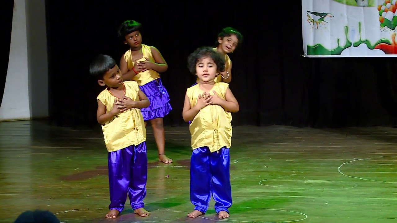 Idhe Nadu dance by Kushi Preschool 2019 - 20