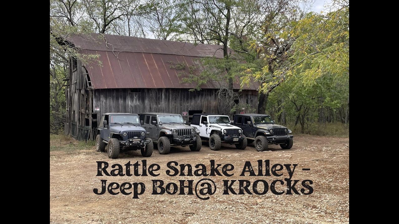 Rattlesnake Alley @ Kansas Rocks - Jeep Badge of Honor Trail