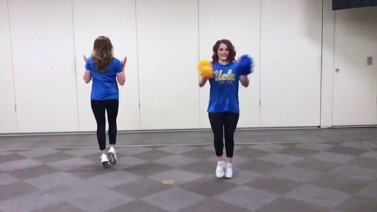 UCLA Cheer Squad Tryout Prep: Fight Song to music
