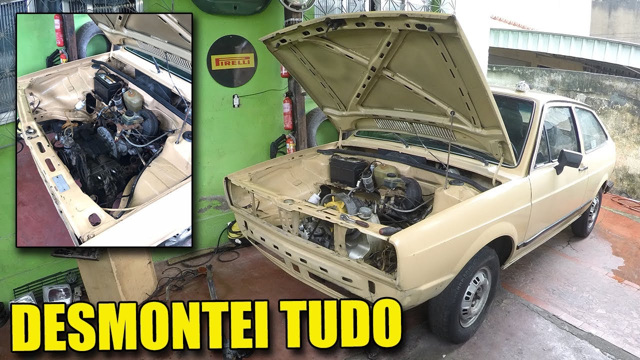 DESMONTEI O MOTOR, O QUE IREI FAZER AGORA ? | GOL 1980 EP.9