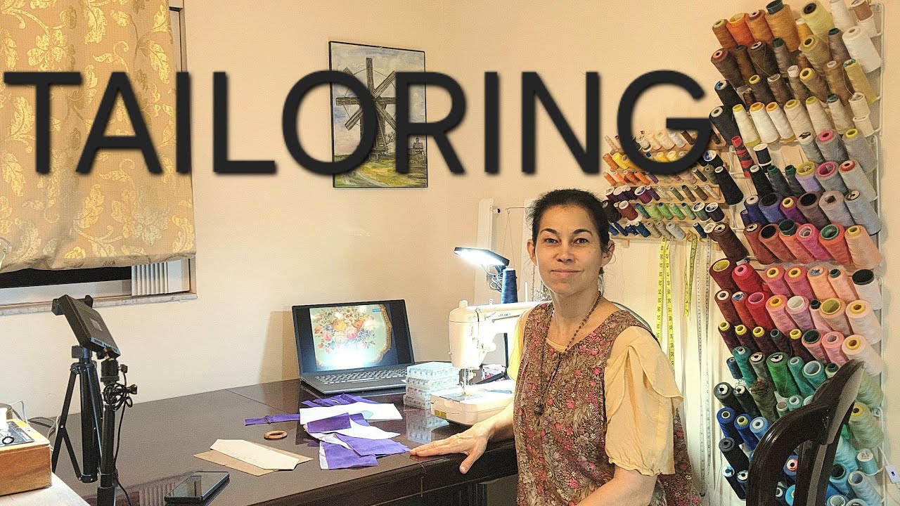 TAILORING pants #tailoring #handcrafted #alterations #workwithme #sewing #diy #asmr #clothingrepair