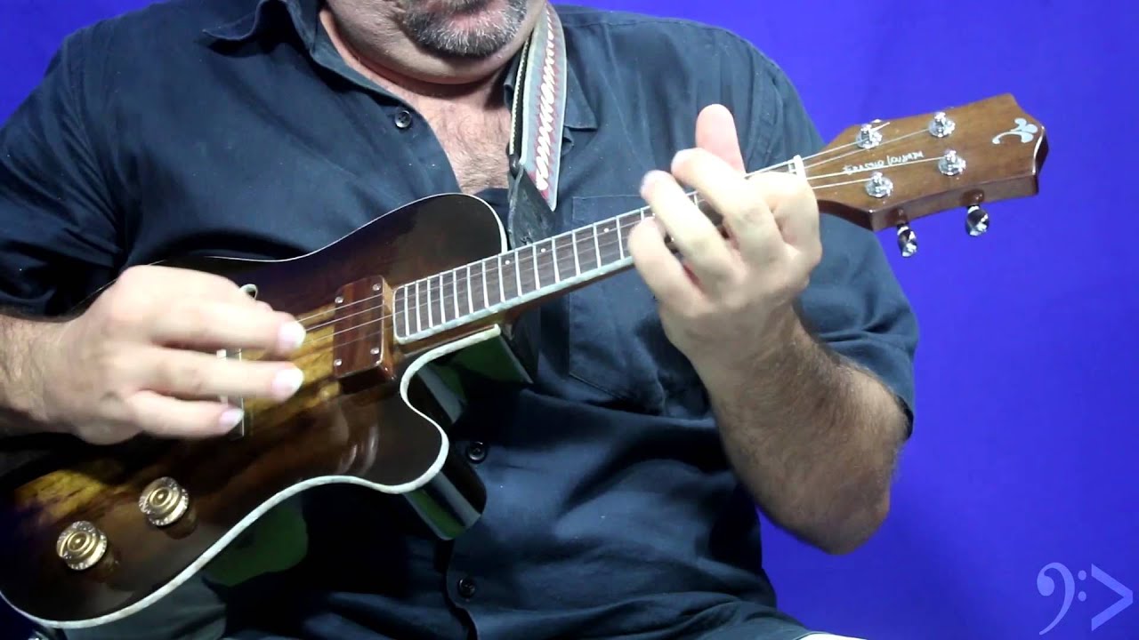 Moacir Bedê - Novo Conceito - Guitarra Baiana Semi-acustica Jazzistica
