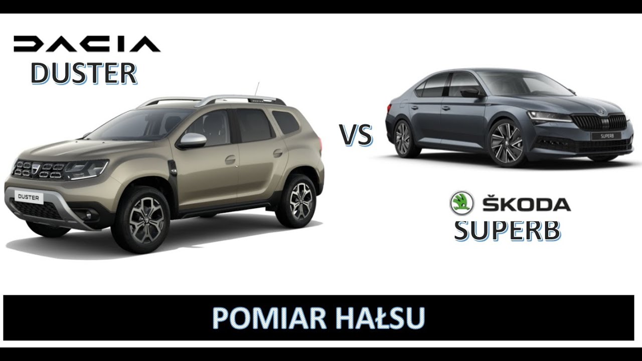 Dacia Duster 2. Pomiar hałasu 50,90,120,140 km/h
