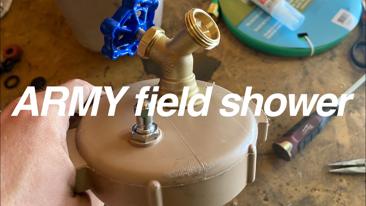 DIY Army Field Shower
