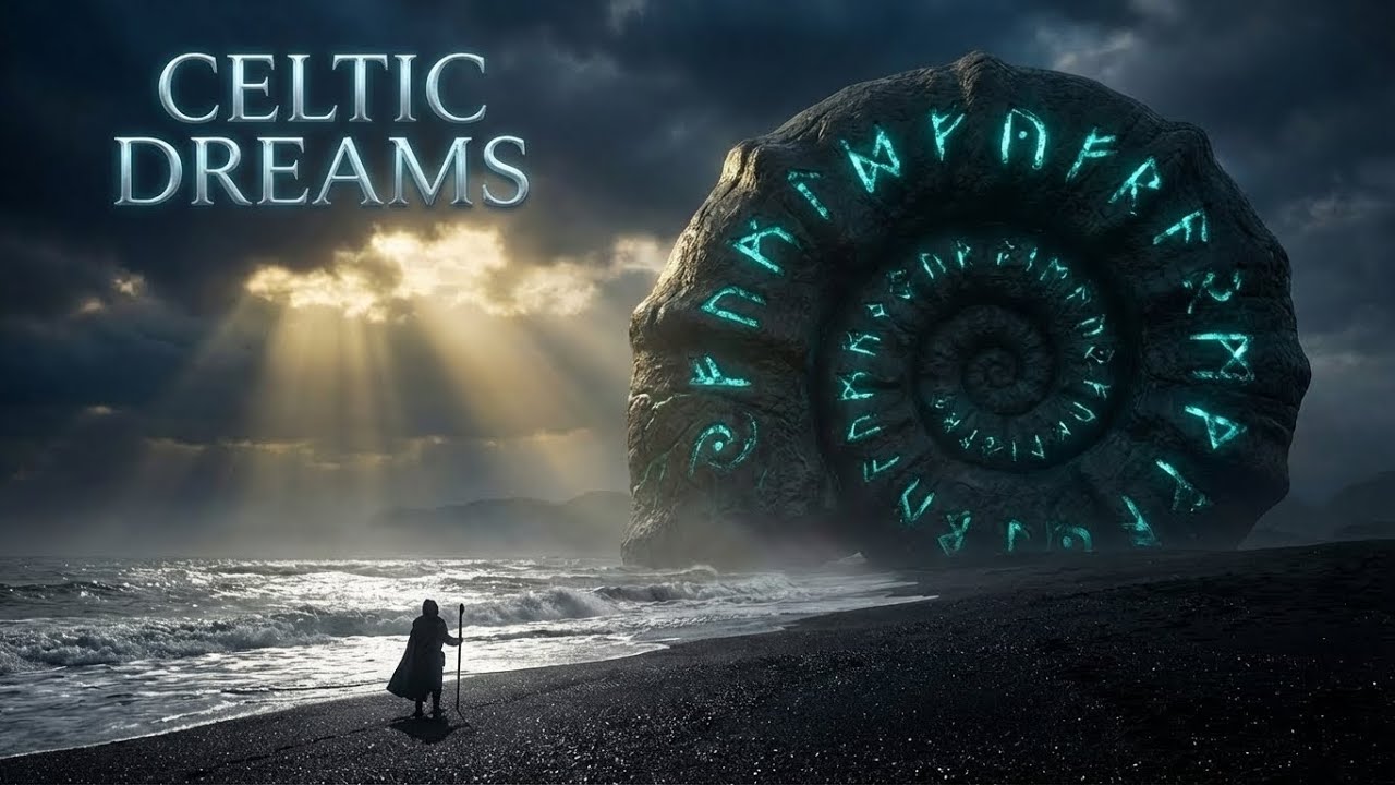 Obsidian Shores | 1 Hour of Ancient Celtic Songs & Mythic Landscapes