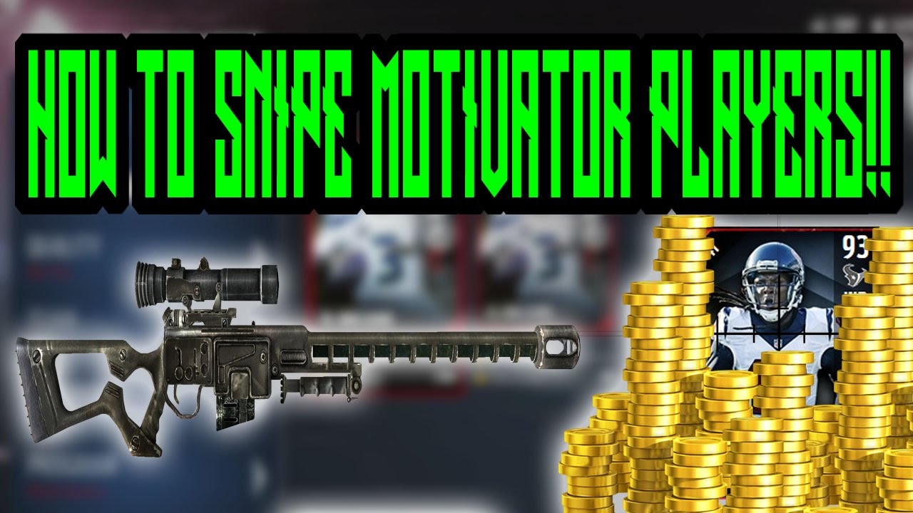 How To Snipe MUT 17 Motivators Players!!!!!