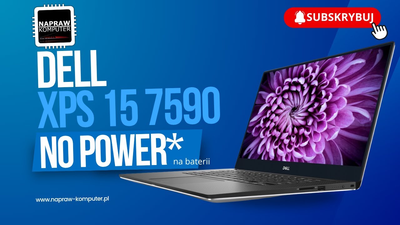 Dell XPS 15 nie działa na baterii. Nietypowy i ciekawy przypadek!