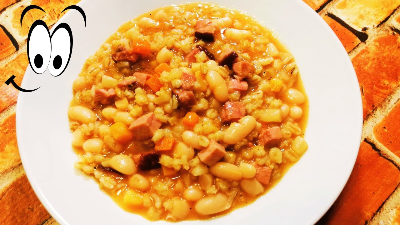 Ričet s prekajenim mesom - How to Make Barley with Smoked Meat