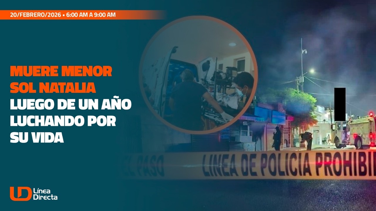 Muere menor Sol Natalia luego de un año luchando por su vida