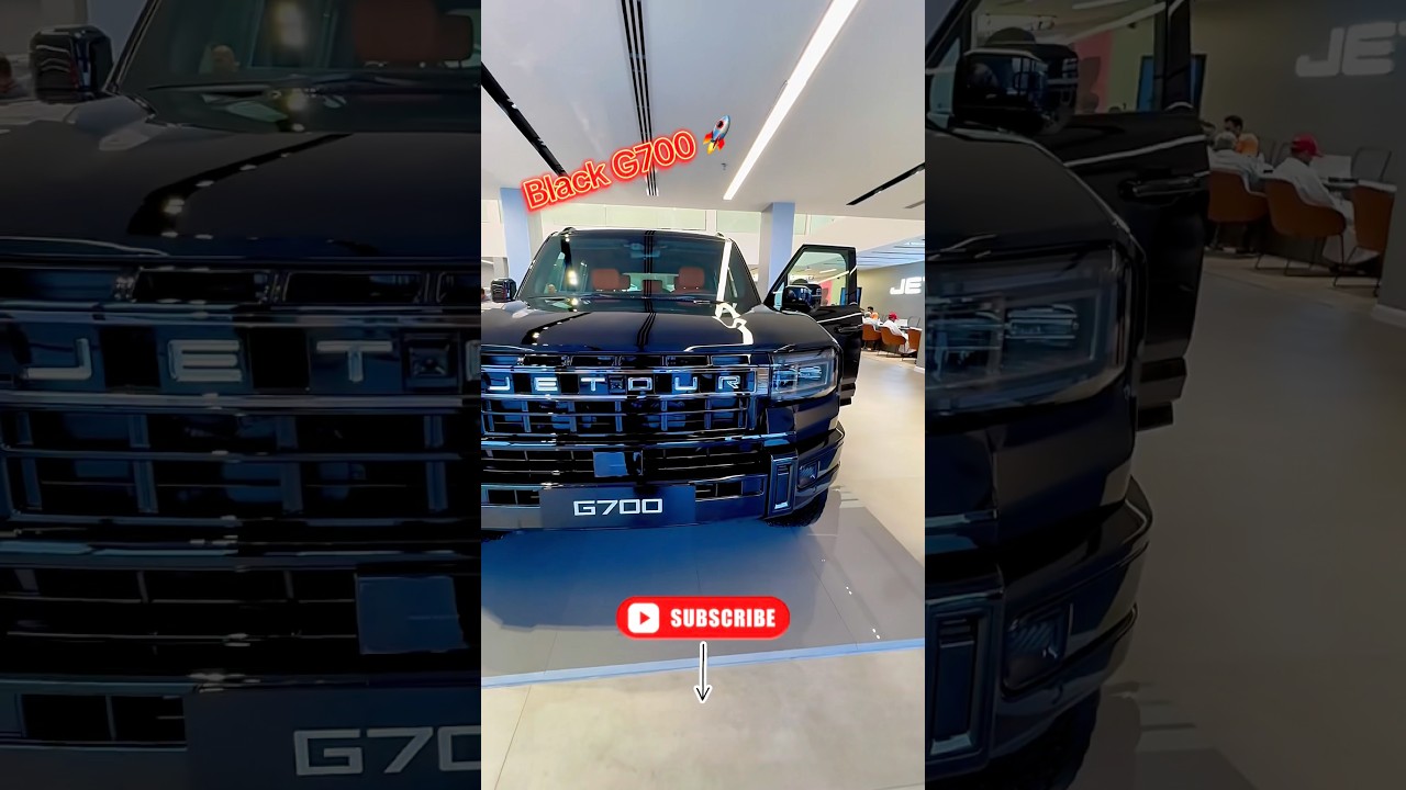 🚀 Jetour G700 Black 🖤 | Dubai’s Luxury SUV 