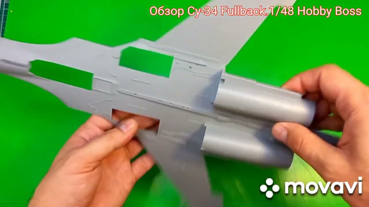Обзор Су-34 Fullback.1/48 Hobby Boss.