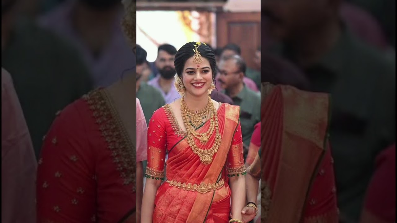 New wedding saree and jewellery collection 💫💫 #fashion #saree #wedding 
