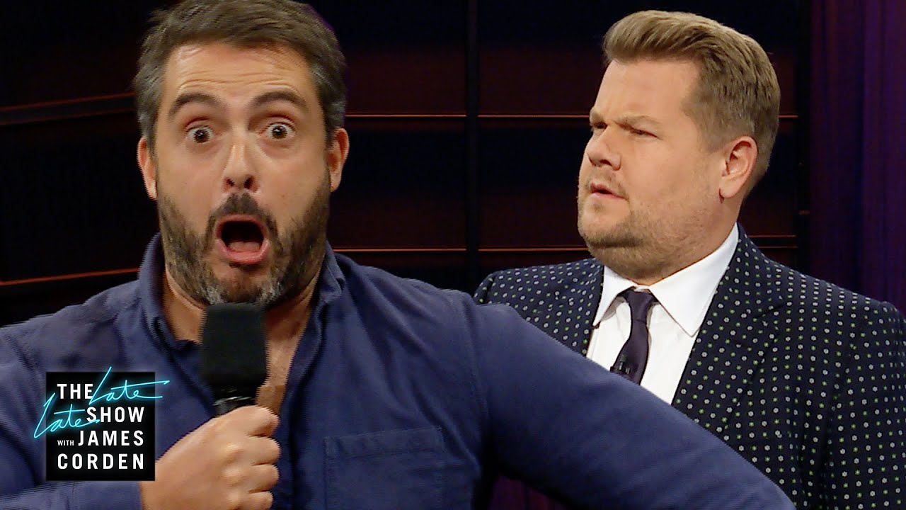 Audience Member Impression Insults James Corden