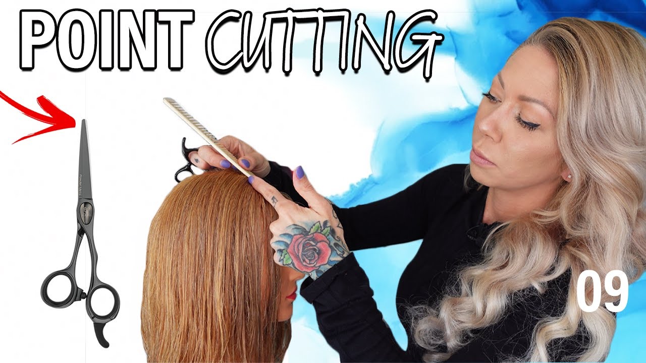 point cutting: one length, bangs & quick layers