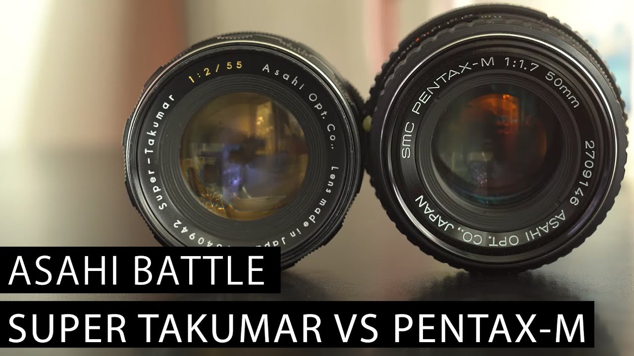Takumar versus Pentax-M (both Asahi) | Vintage lens comparison