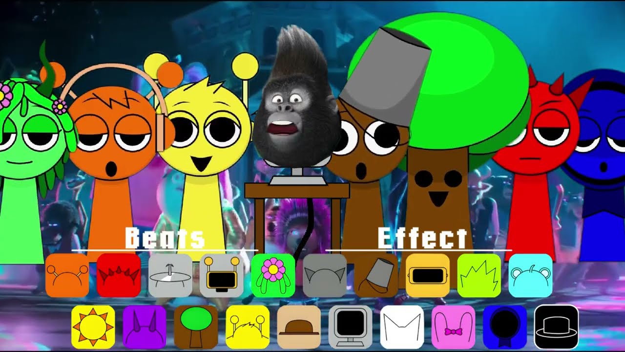 🎶Incredibox Sprunki - SING: Thriller (MOD/COVER )🎶