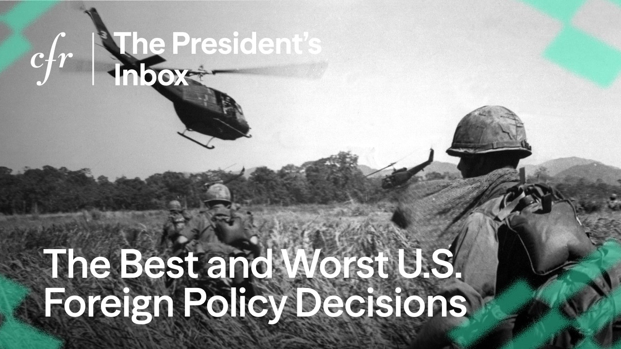 The Best and Worst U.S. Foreign Policy Decisions, With Mary Dudziak and Christopher Nichols